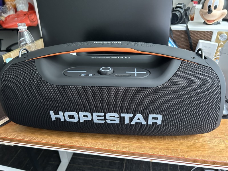 Портативная Беспроводная Bluetooth Колонка Hopestar A60, 100W  с микрофоном